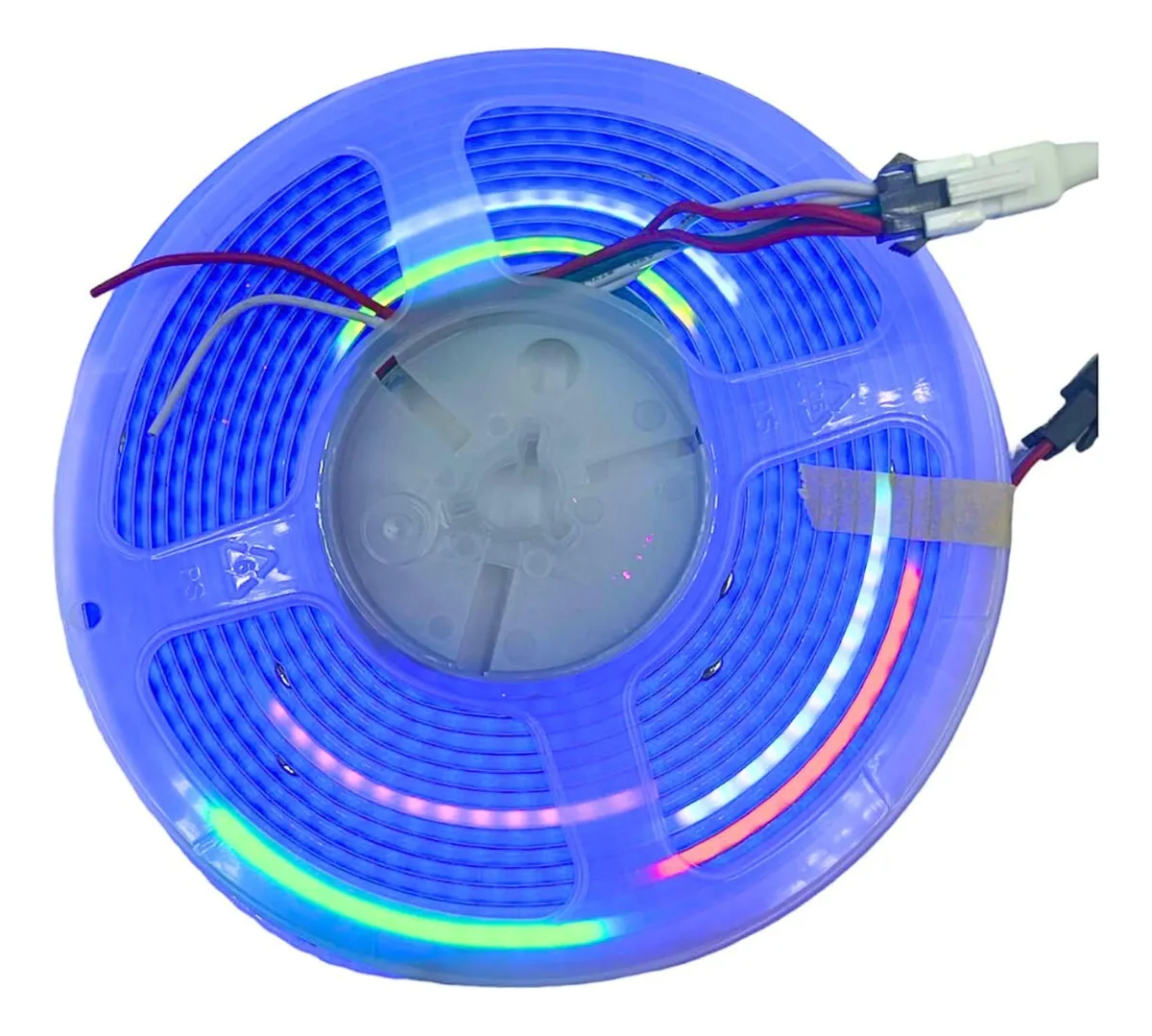 Fita Cob Rgb 12v Led Digital App Smart + Controle RGB | 12V / 12V